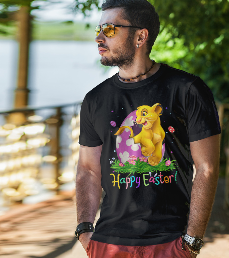 Simba Happy Easter Egg Celebration T-Shirt
