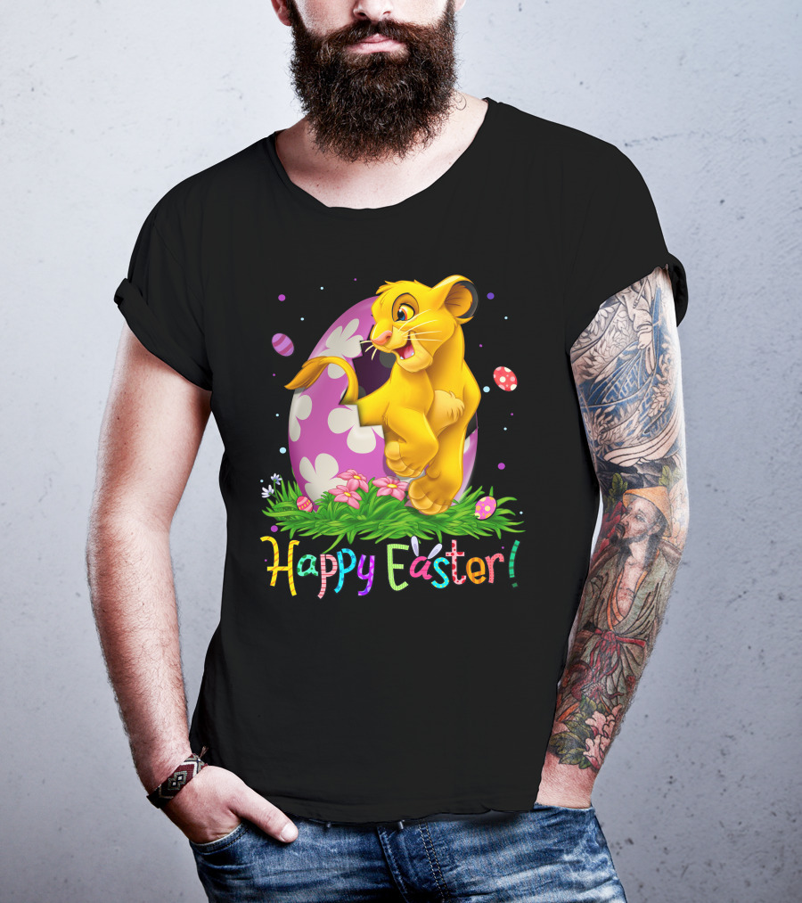 Simba Happy Easter Egg Celebration T-Shirt
