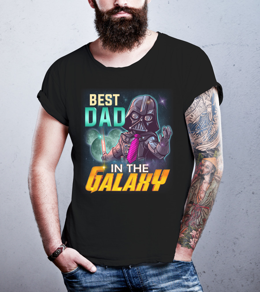 Best Dad In The Galaxy Darth Vader T-Shirt