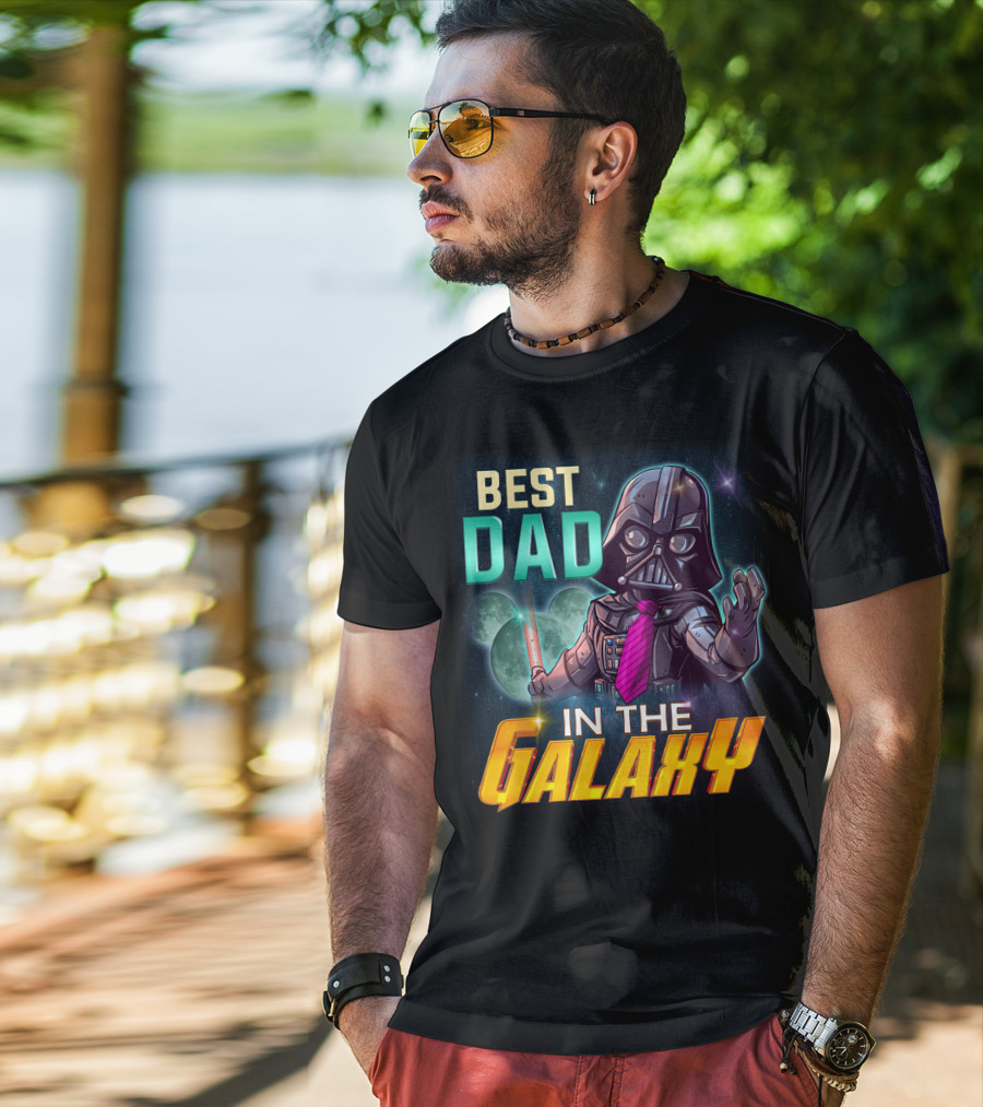 Best Dad IN The Galaxy Darth Vader T-Shirt