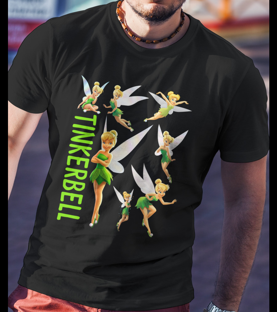 Tinker Bell Magical Fairy Collection Disney Character Ensemble T-Shirt