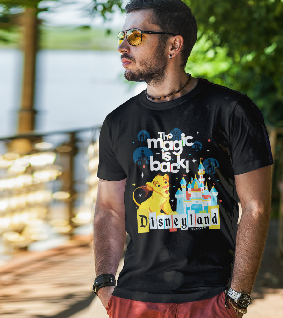 The Magic Is Back Disneyland Resort Simba Lion King T-Shirt