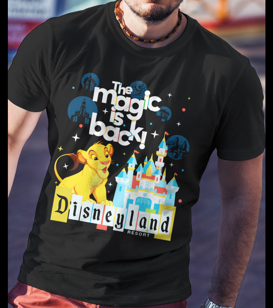 The Magic Is Back Disneyland Resort Simba Lion King T-Shirt