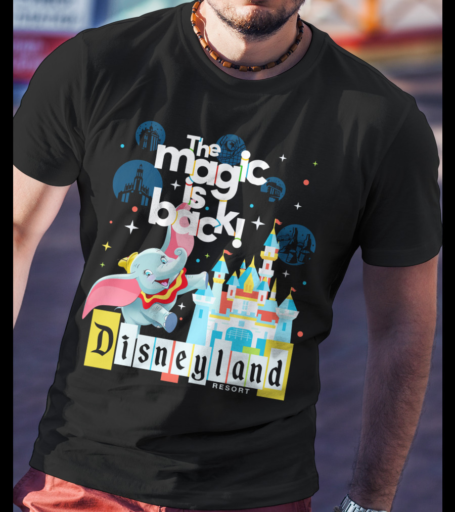 The Magic Is Back Dumbo Disneyland Resort T-Shirt
