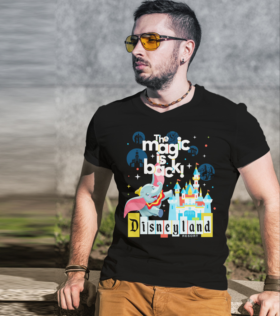 The Magic Is Back Dumbo Disneyland Resort T-Shirt