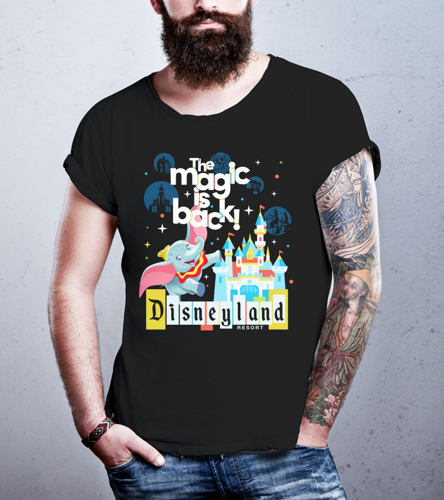 The Magic Is Back Dumbo Disneyland Resort T-Shirt