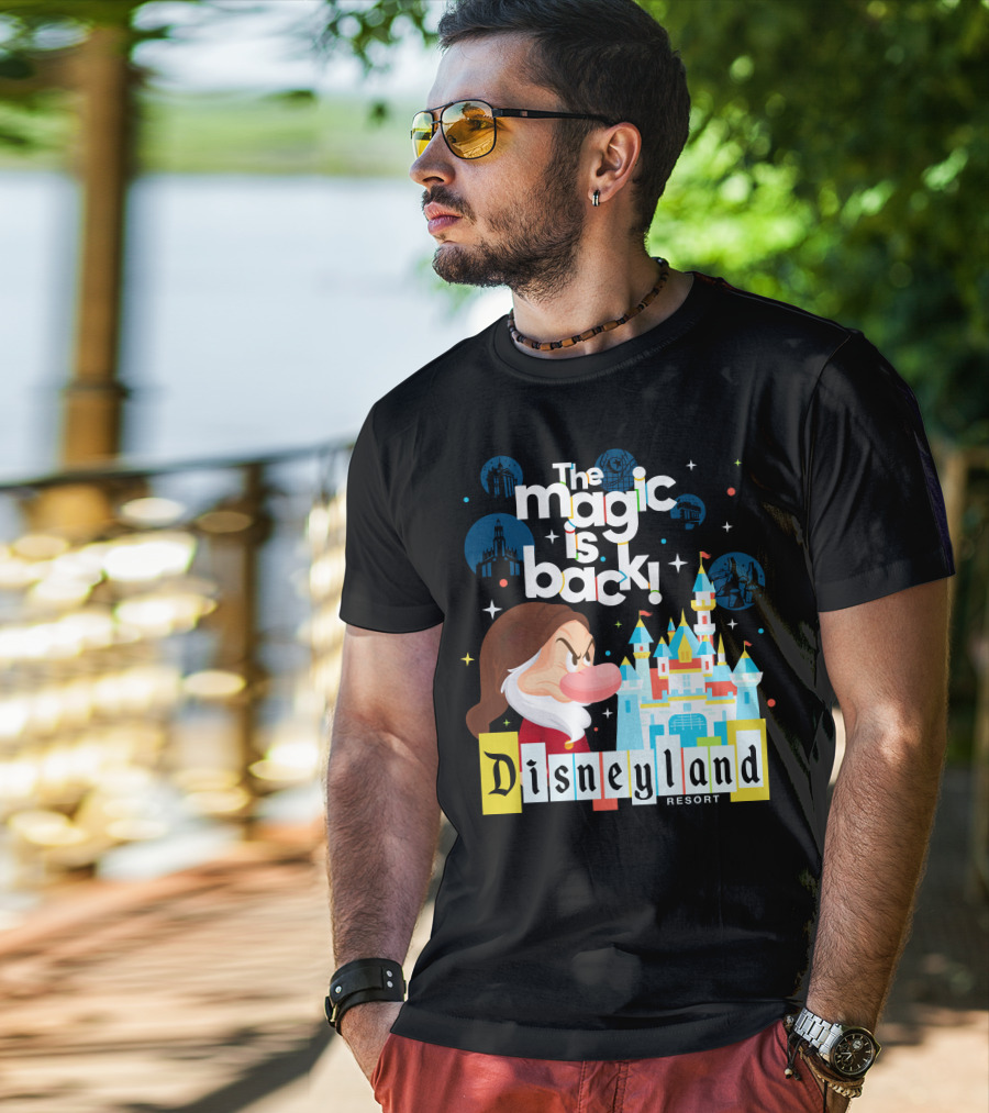 The Magic Is Back Grumpy Disneyland Resort T-Shirt