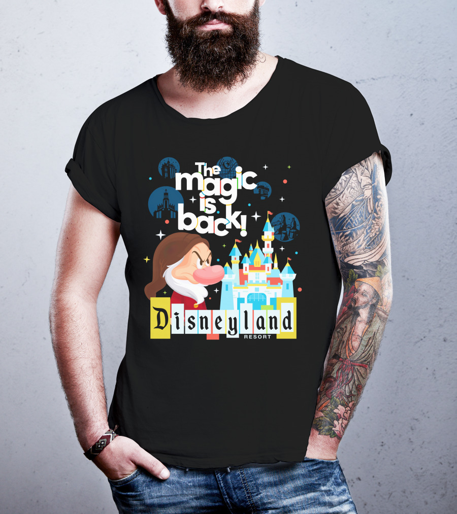 The Magic Is Back Grumpy Disneyland Resort T-Shirt
