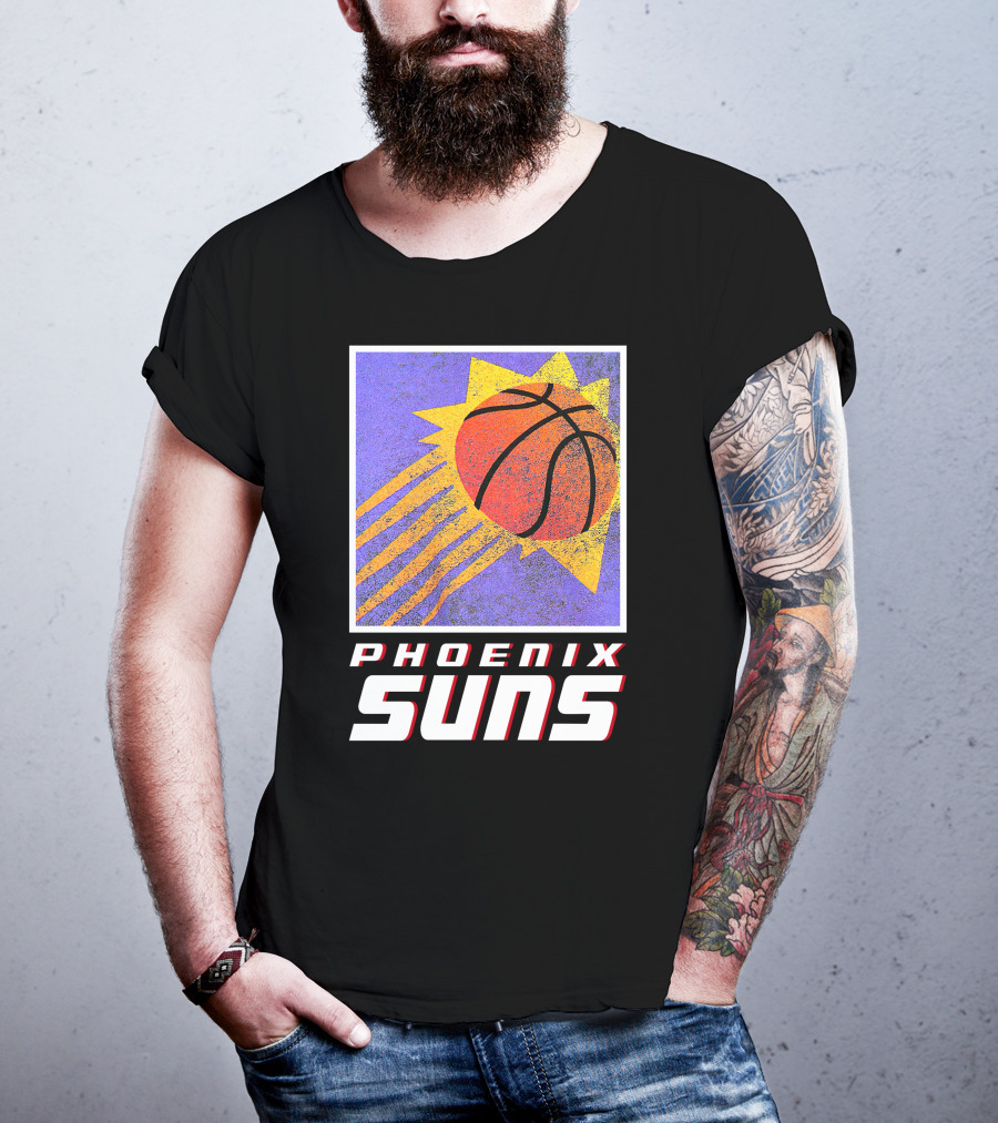 Phoenix Suns Basketball Vintage Style Retro T-Shirt
