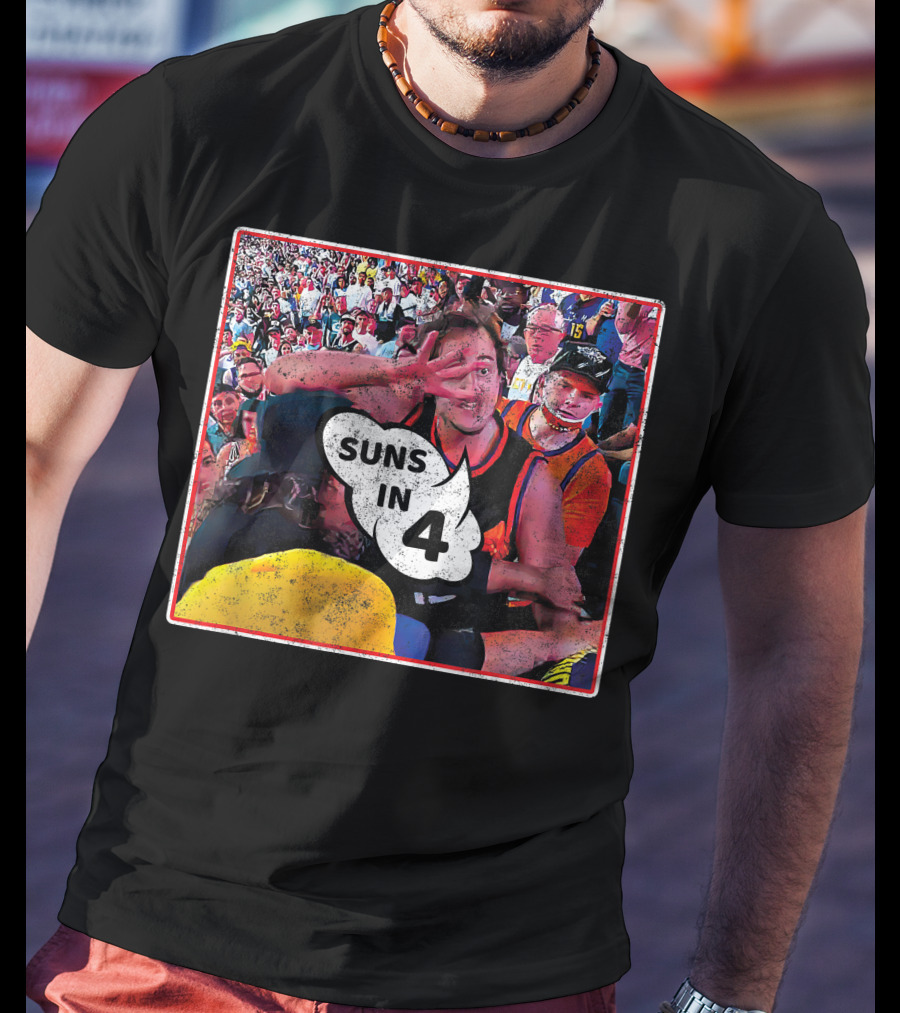 Suns In Four 4 Basketball Fan Celebration T-Shirt