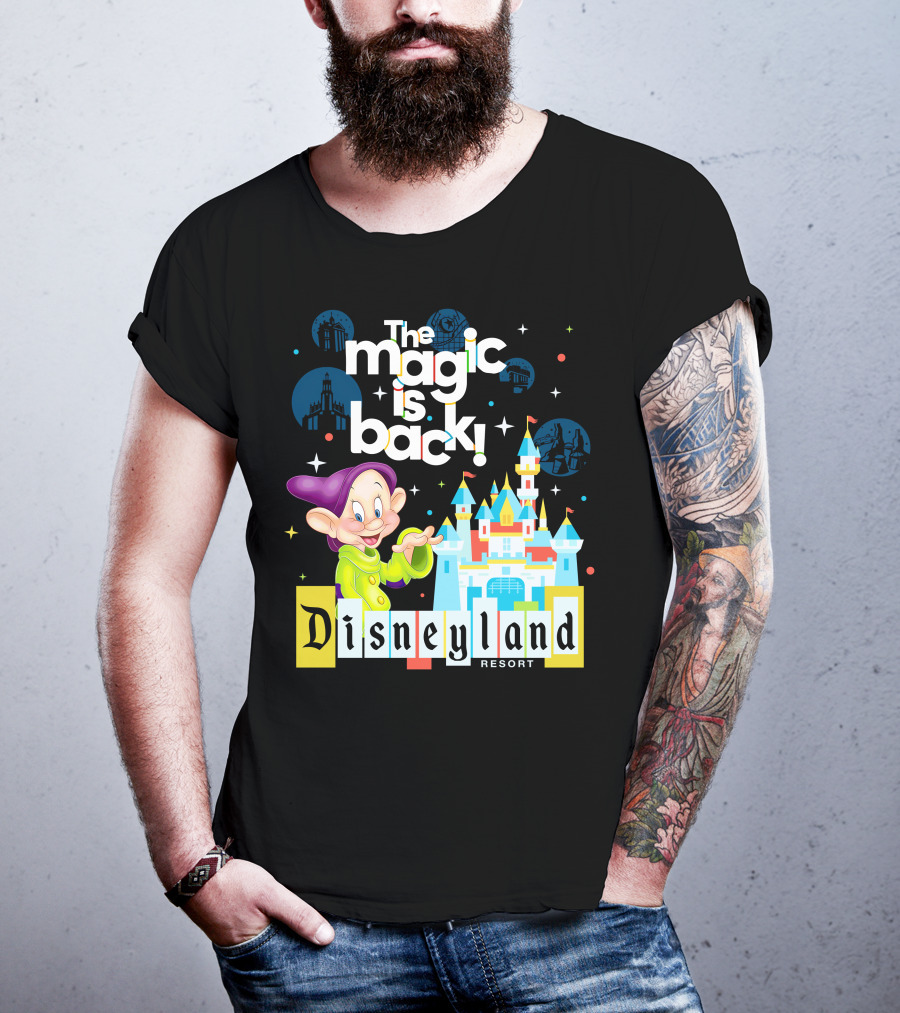 The Magic Is Back Dopey Disneyland Resort T-Shirt