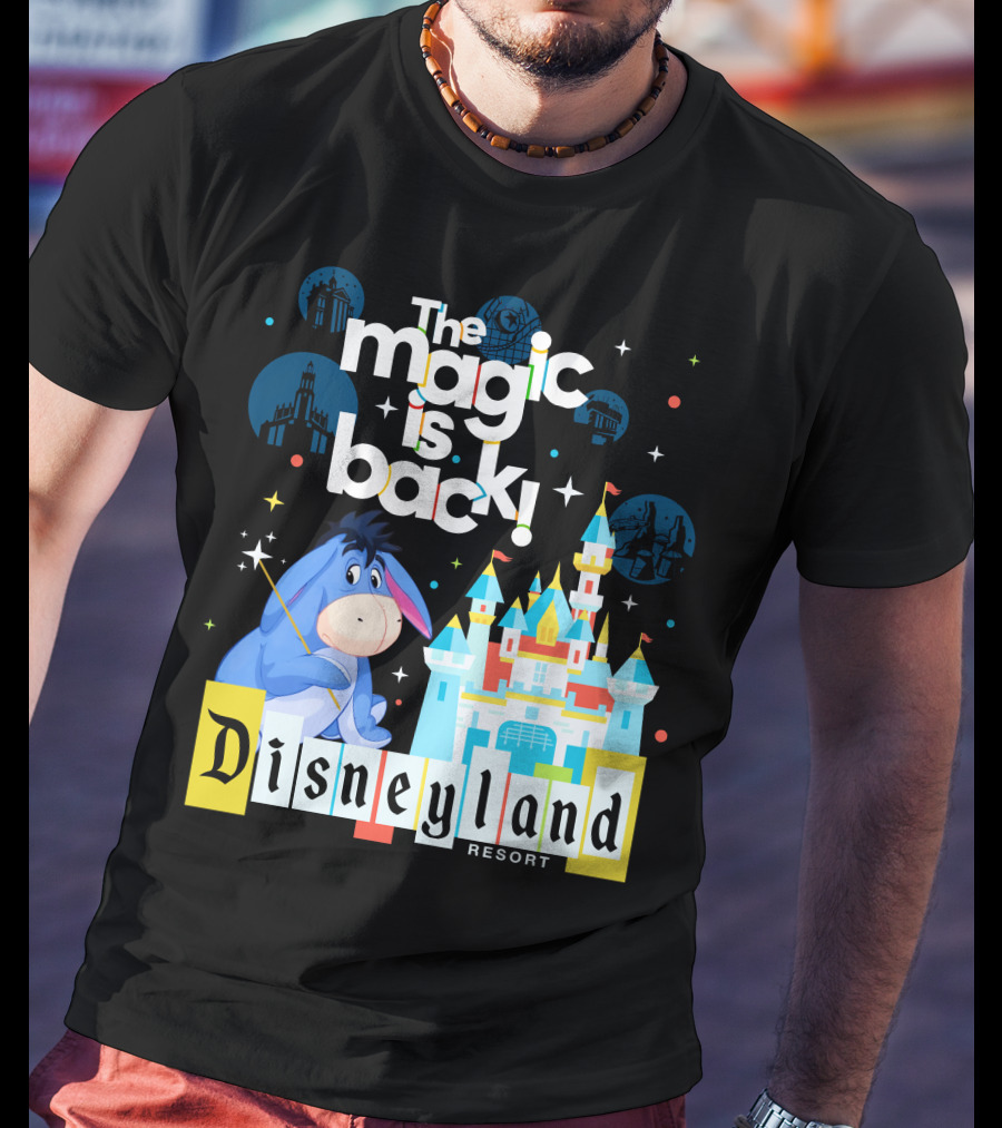 The Magic Is Back Disneyland Resort Eeyore T-Shirt