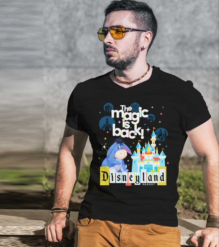 The Magic Is Back Disneyland Resort Eeyore T-Shirt