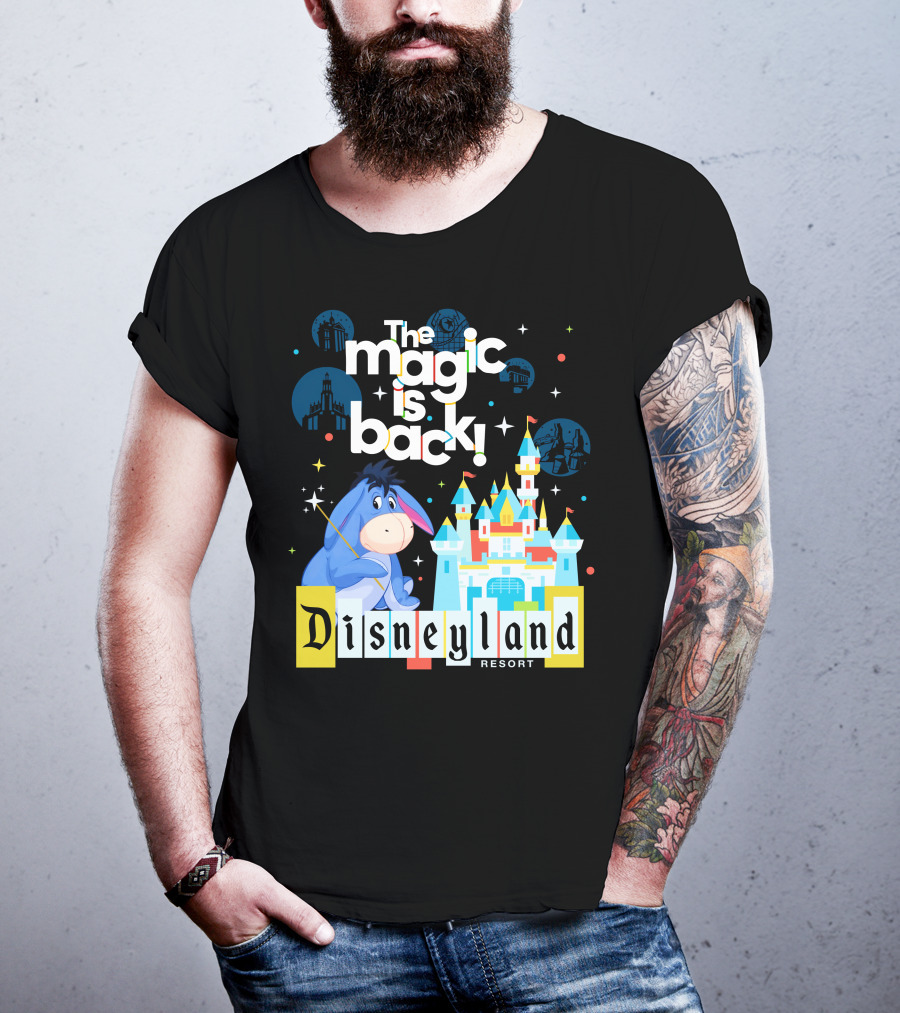 The Magic Is Back Disneyland Resort Eeyore T-Shirt