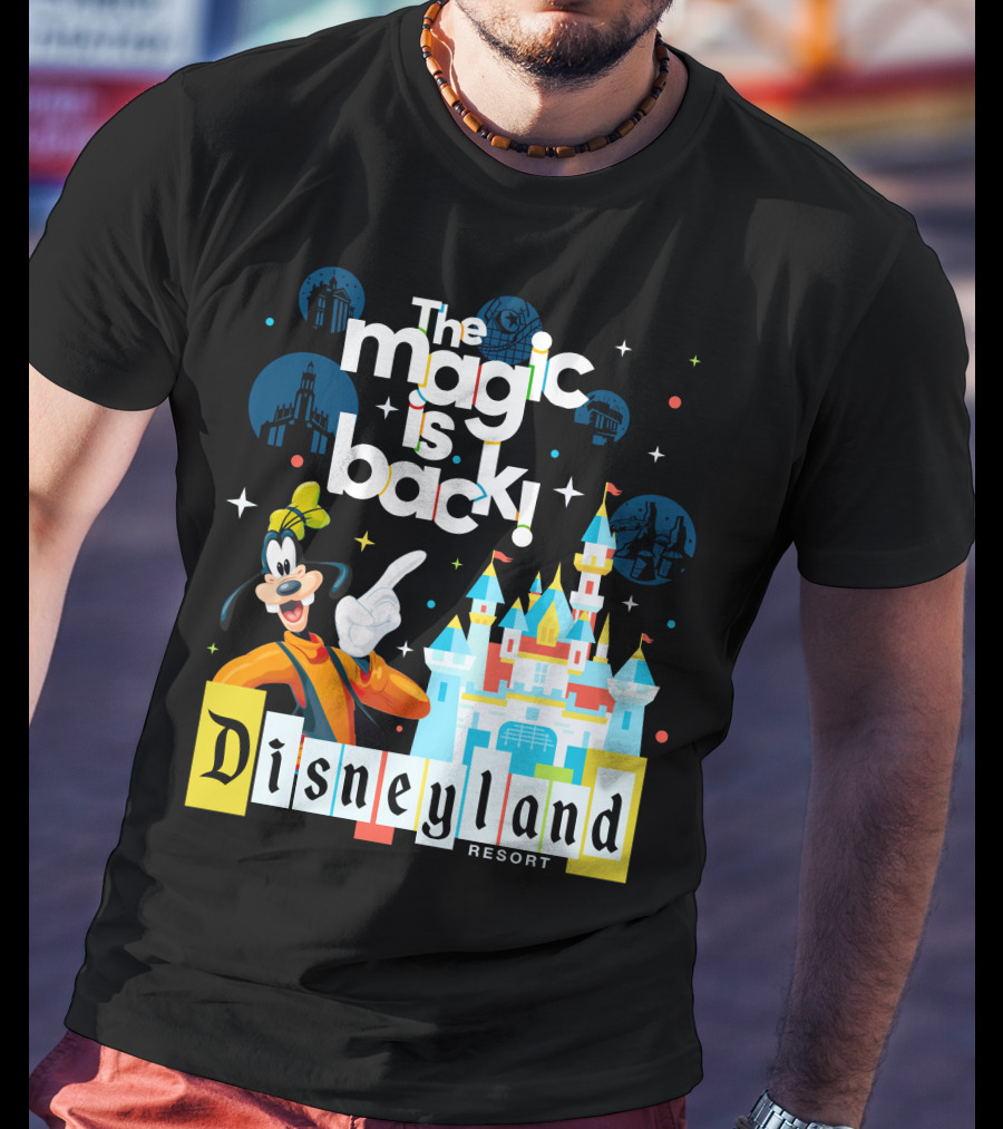 The Magic Is Back Goofy Disneyland Resort T-Shirt