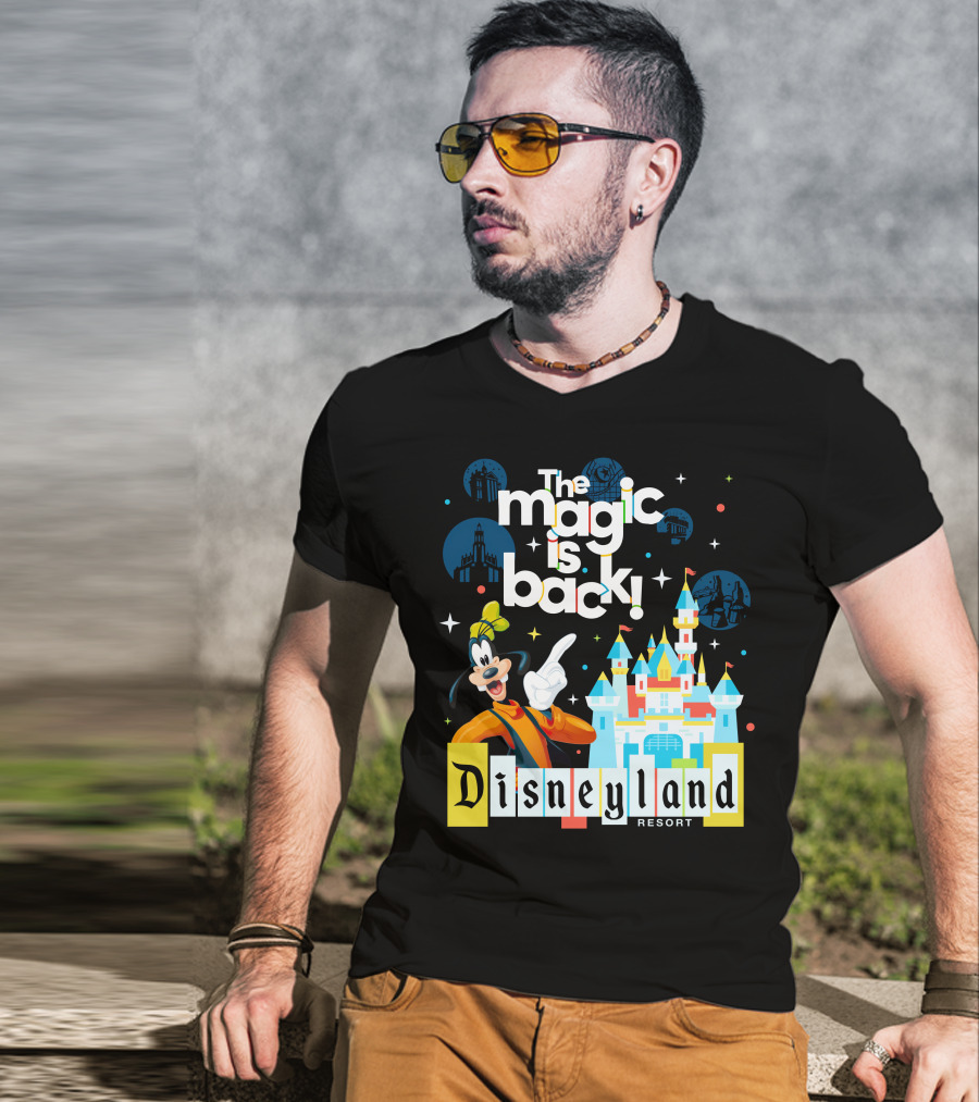 The Magic Is Back Goofy Disneyland Resort T-Shirt