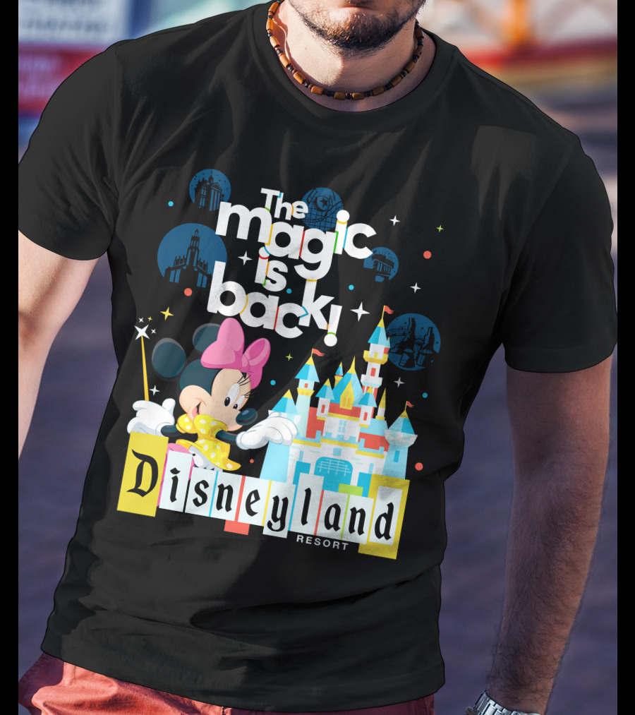 The Magic Is Back Minnie Disneyland Resort T-Shirt