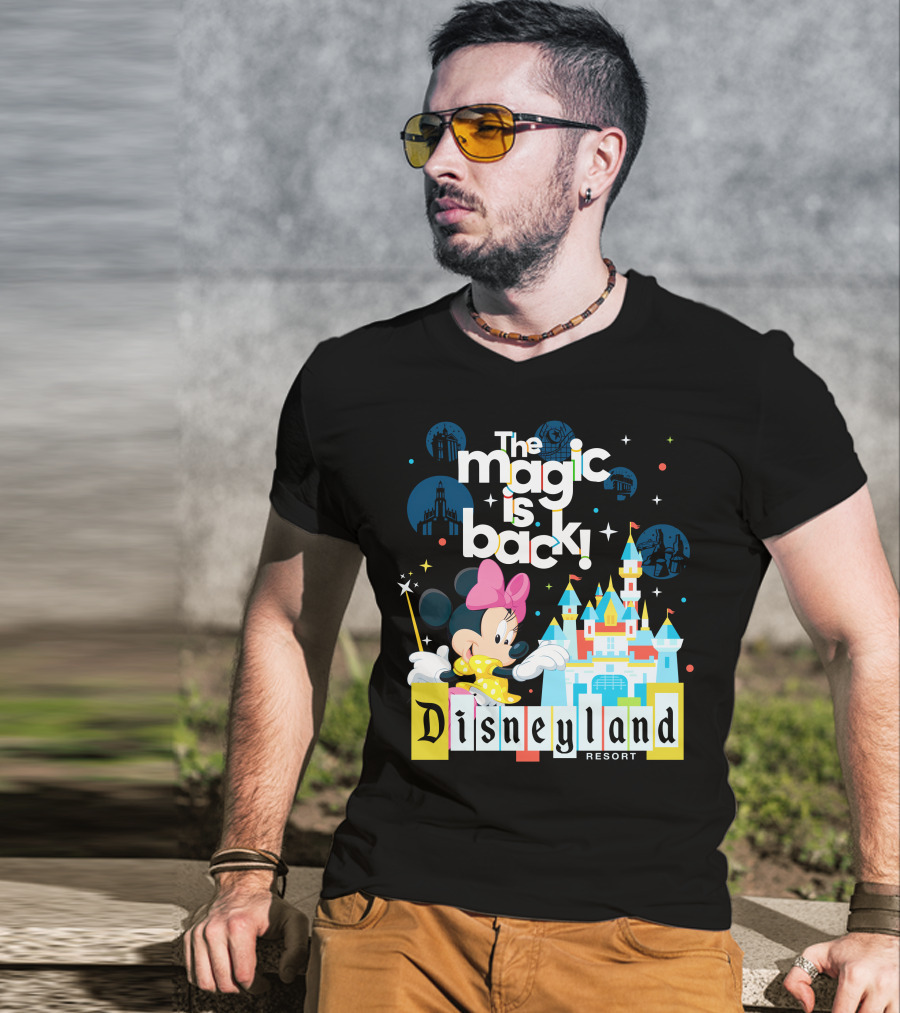 The Magic Is Back Minnie Disneyland Resort T-Shirt