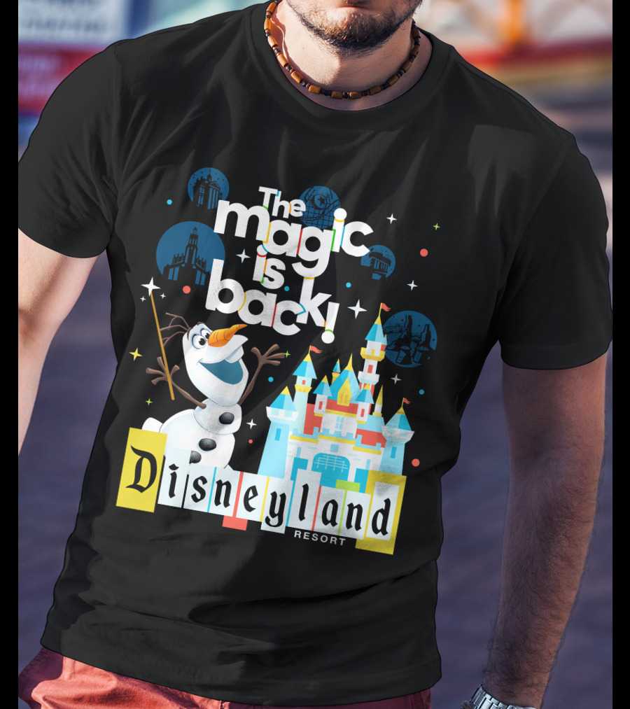 The Magic Is Back Olaf Disneyland Resort T-Shirt