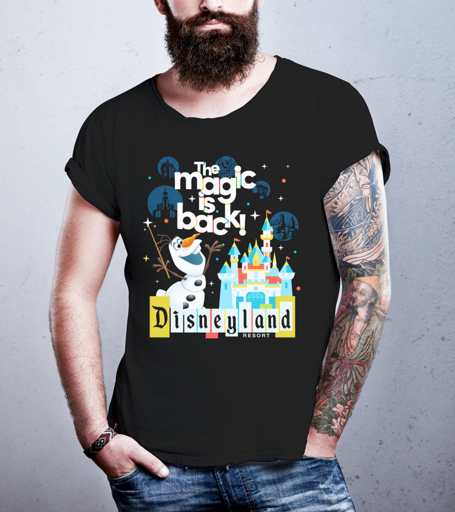 The Magic Is Back Olaf Disneyland Resort T-Shirt