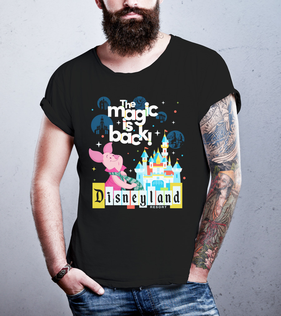The Magic Is Back Piglet Disneyland Resort T-Shirt