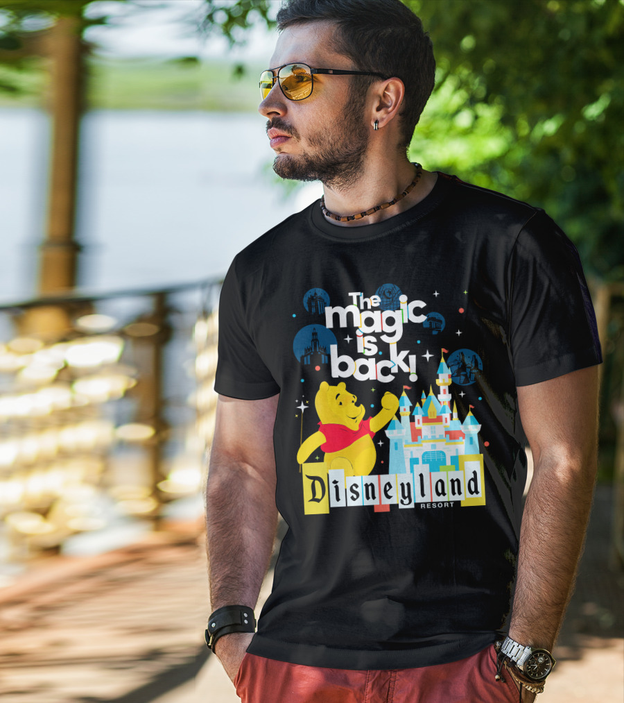 The Magic Is Back Pooh Disneyland Resort T-Shirt