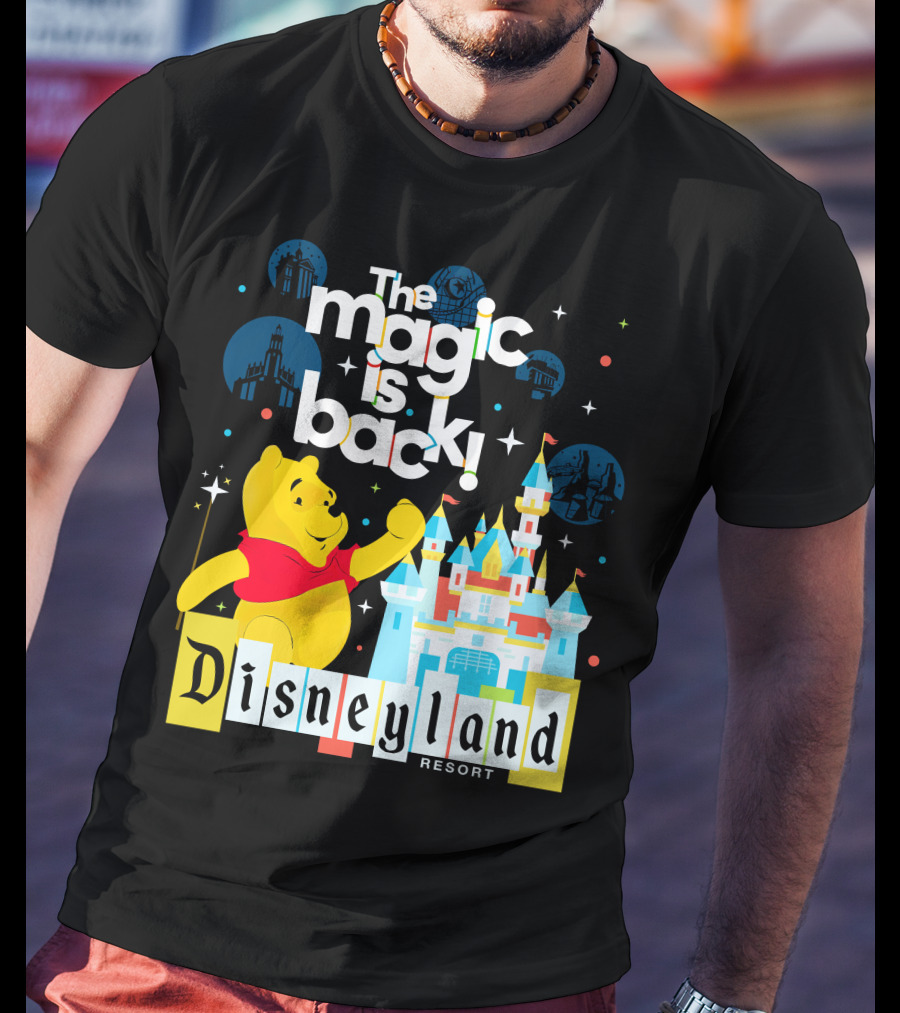 The Magic Is Back Pooh Disneyland Resort T-Shirt