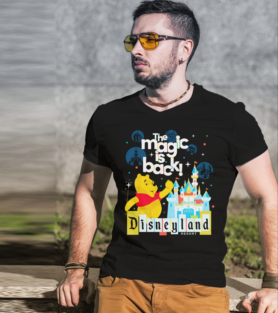 The Magic Is Back Pooh Disneyland Resort T-Shirt