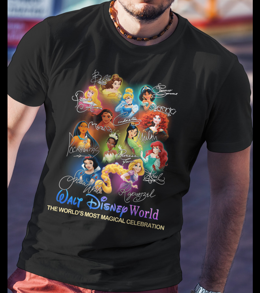 Walt Disney World Princess Celebration The World's Most Magical Celebration T-Shirt