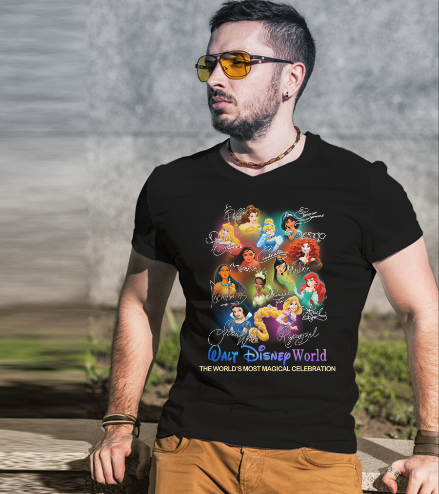 Walt Disney World Princess Celebration The World's Most Magical Celebration T-Shirt