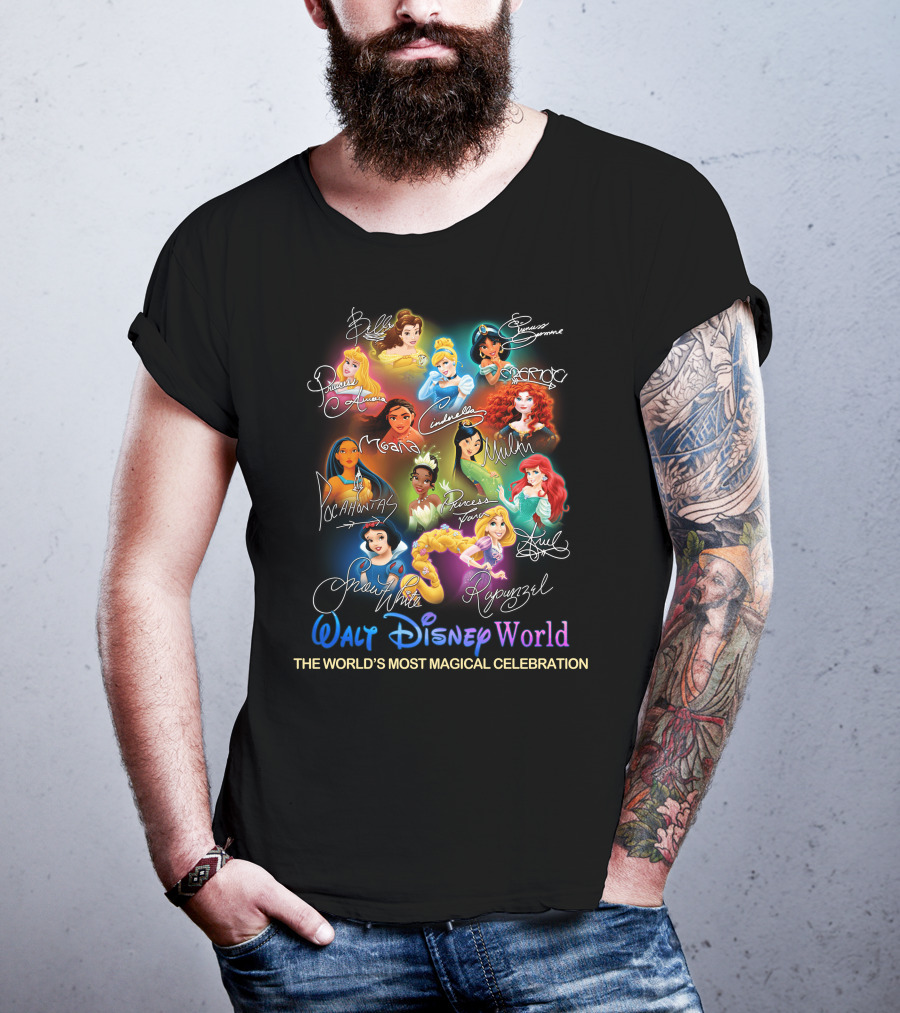Walt Disney World Princess Celebration The World's Most Magical Celebration T-Shirt