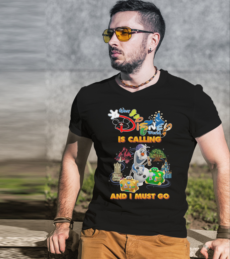 Walt Disney World Is Calling And I Must Go Olaf T-Shirt