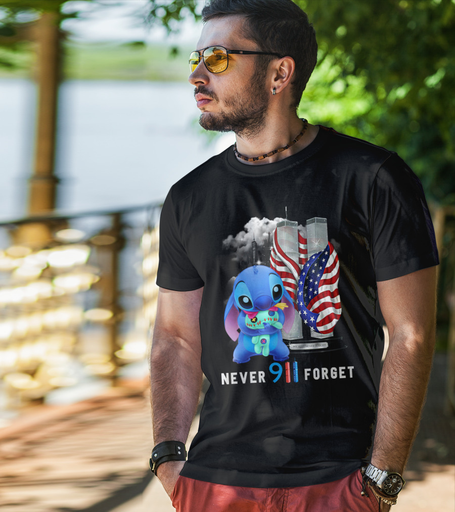 Never 911 Forget Stitch-D T-Shirt