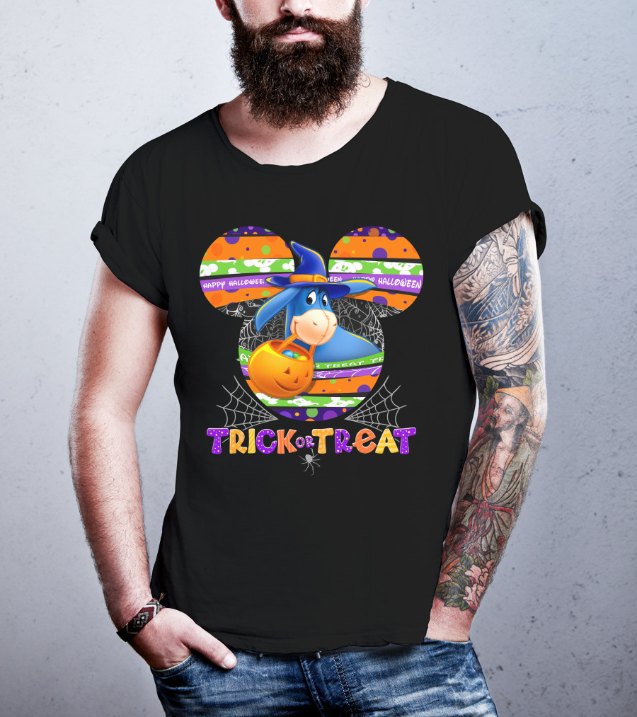 Eeyore Trick Or Treat Happy Halloween T-Shirt