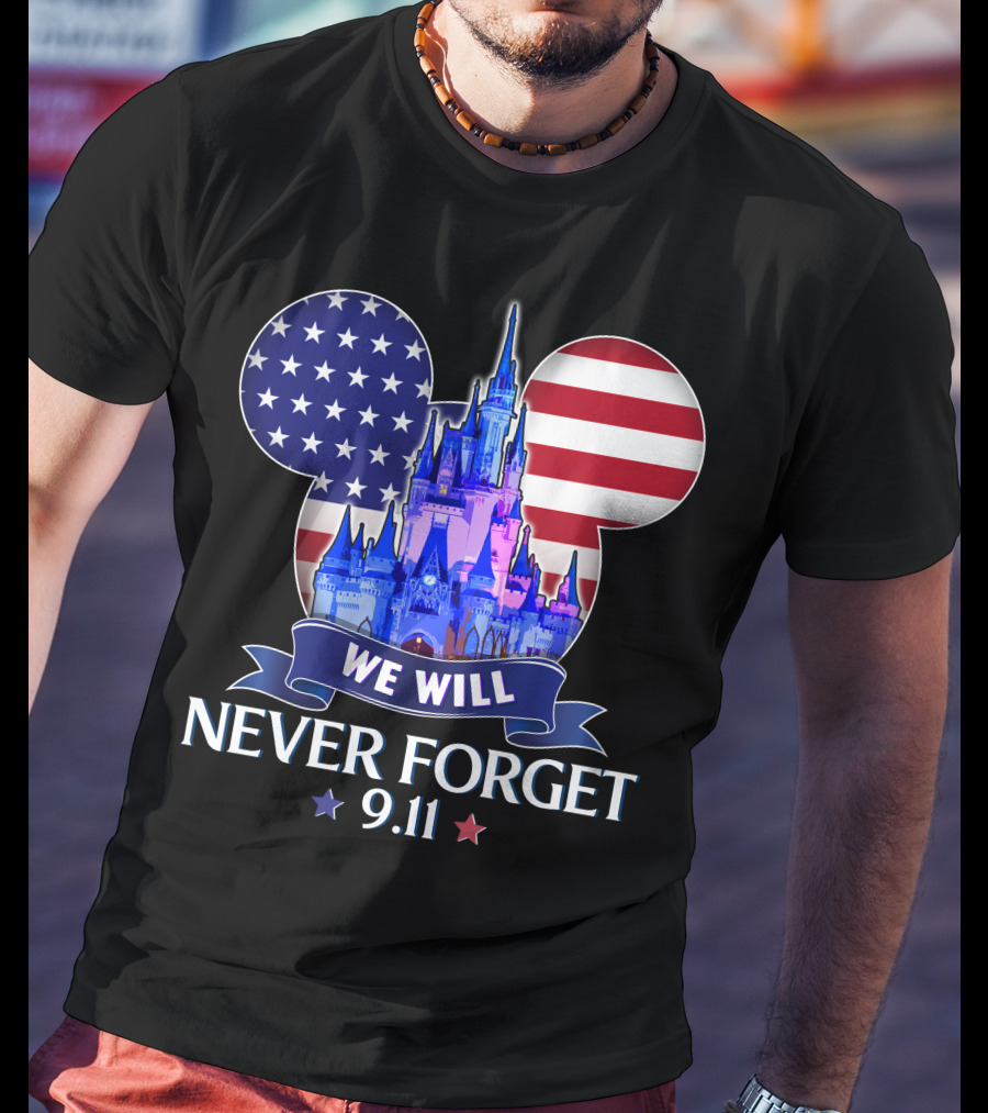 Castle We Will Never Forget 9.11 T-Shirt