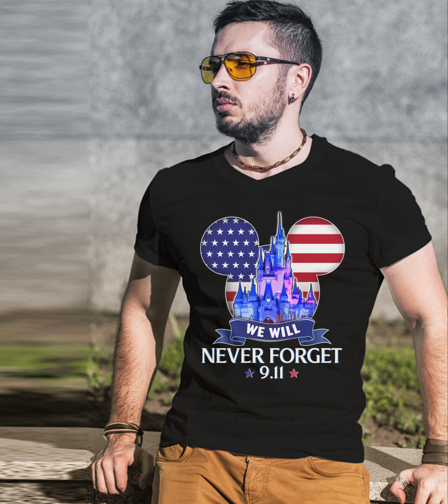 Castle We Will Never Forget 9.11 T-Shirt