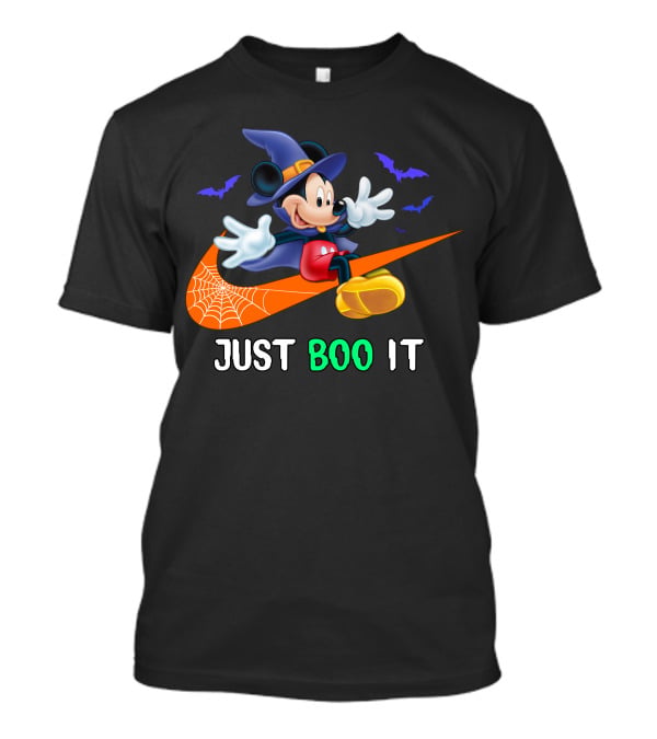 JUST BOO IT Mickey Witch Halloween T-Shirt