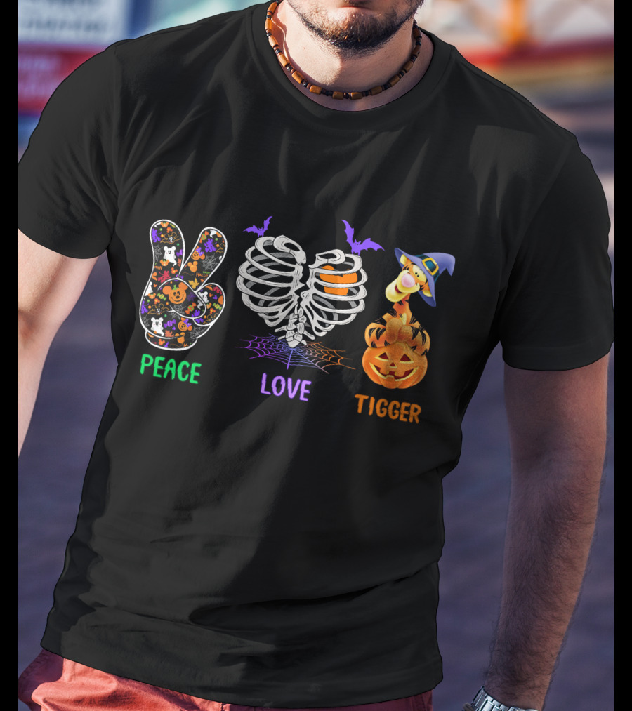 Peace Love Tigger T-Shirt