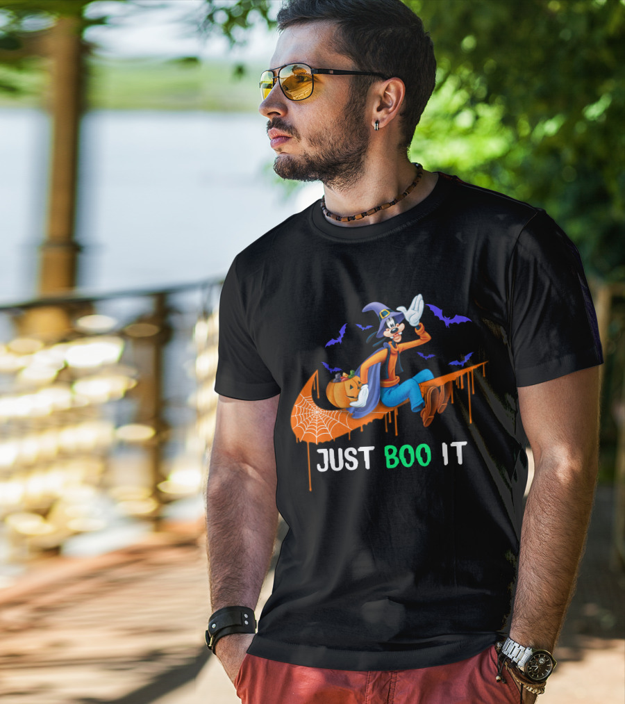Just Boo It Goofy Halloween Nike T-Shirt