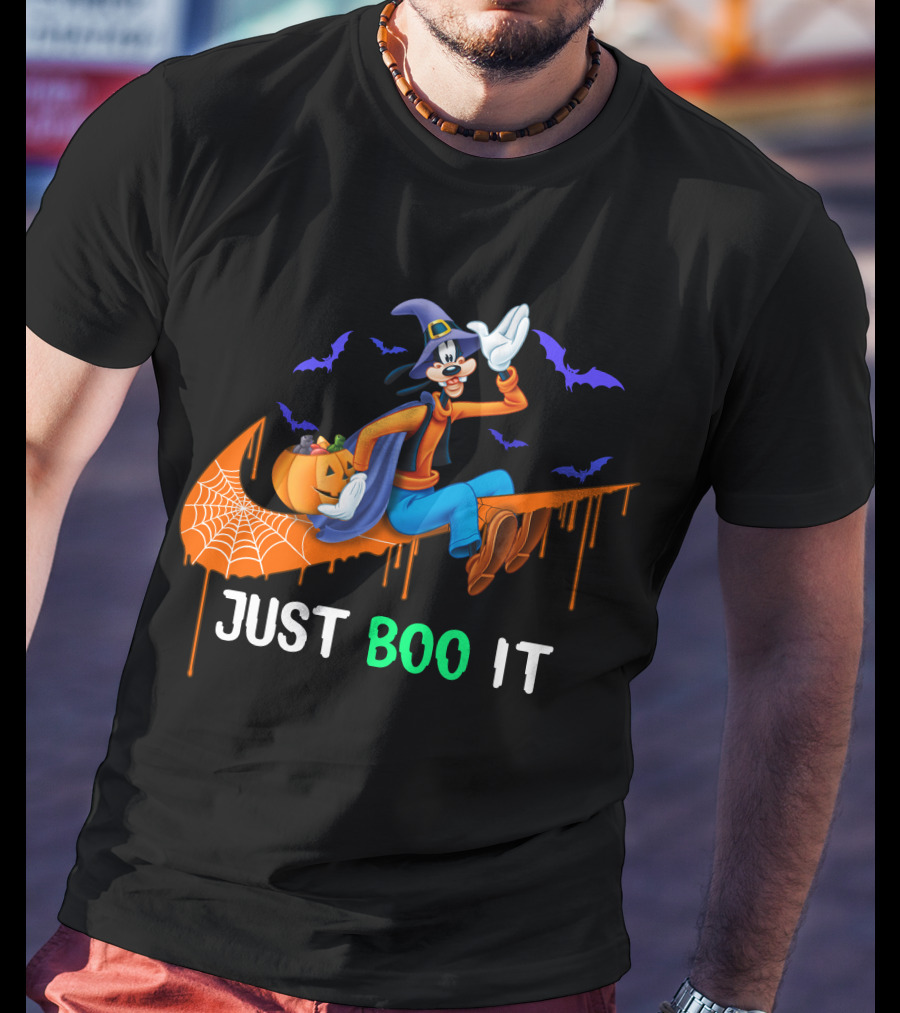 Just Boo It Goofy Halloween Nike T-Shirt