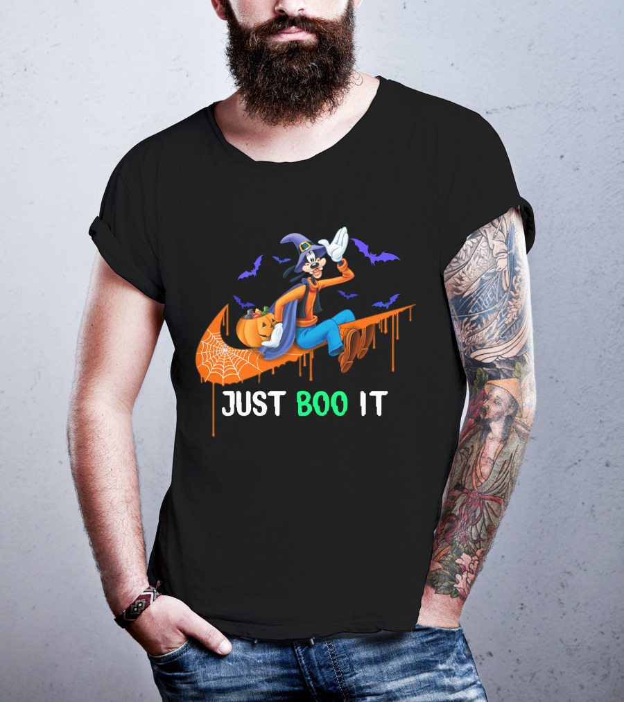 Just Boo It Goofy Halloween Nike T-Shirt