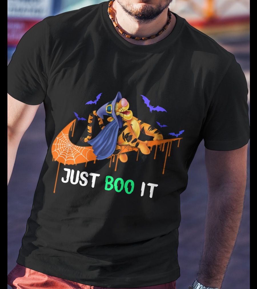 Just Boo It Tigger Halloween Nike T-Shirt