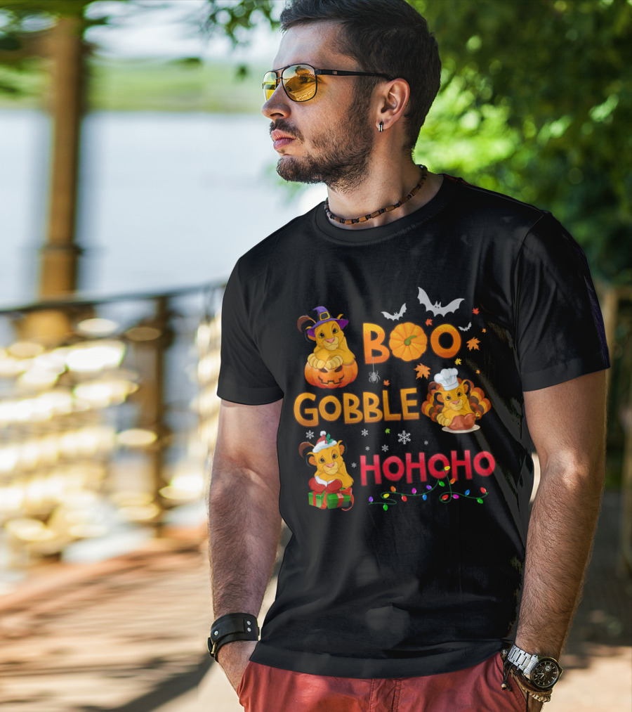 Boo Gobble Hohoho Simba T-Shirt