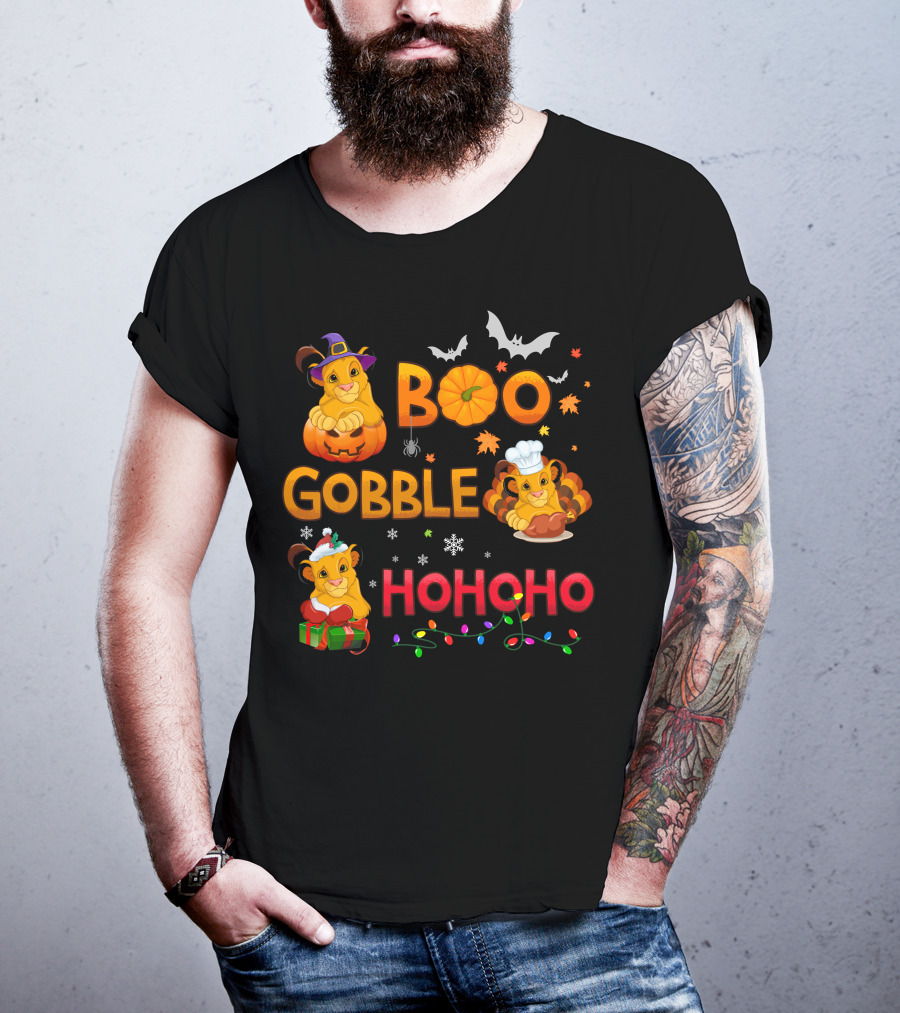 Boo Gobble Hohoho Simba T-Shirt