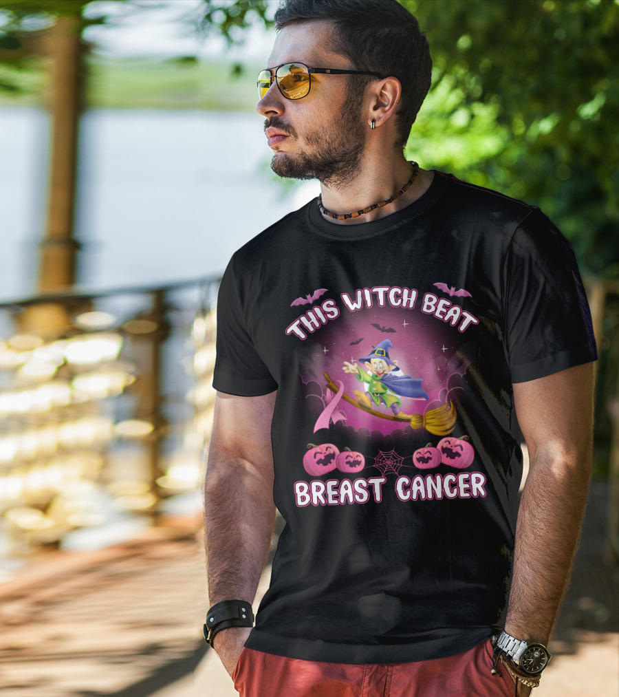 This Witch Beat Breast Cancer Dopey -D T-Shirt