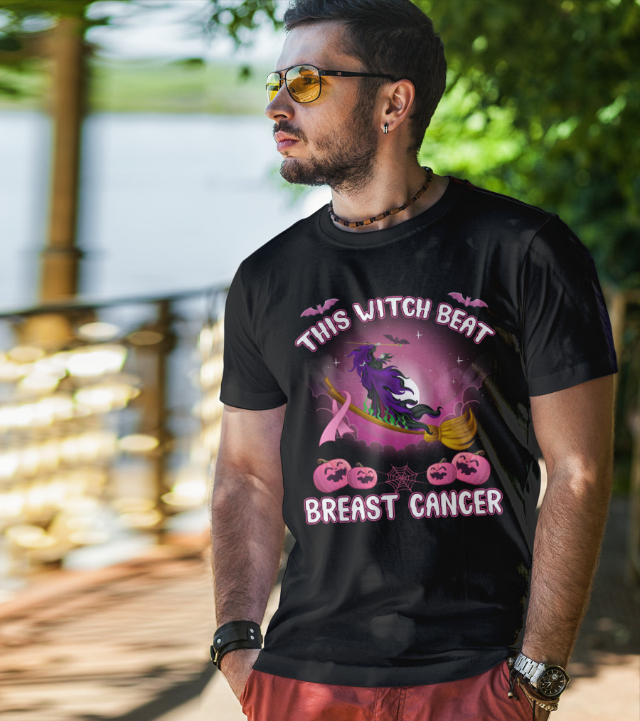 This Witch Beat Breast Cancer Maleficient T-Shirt