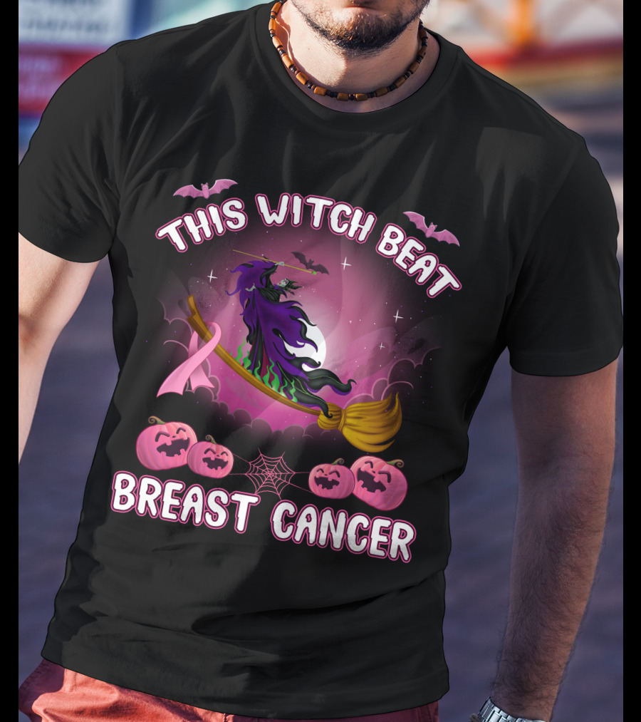 This Witch Beat Breast Cancer Maleficient T-Shirt