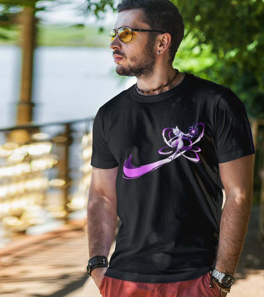 Mewtwo Psychic Power Energy Burst T-Shirt