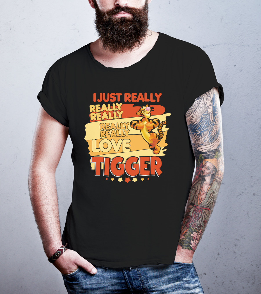 I Just Really Really Really Really Love Tigger T-Shirt