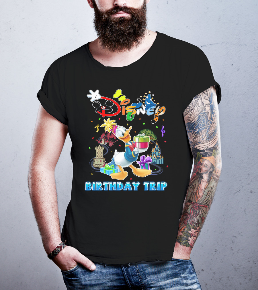Disney Donald Birthday Trip T-Shirt